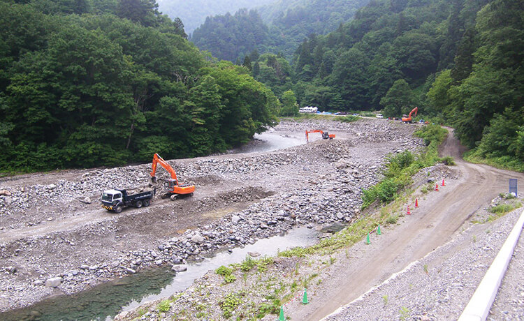 河川土木工事